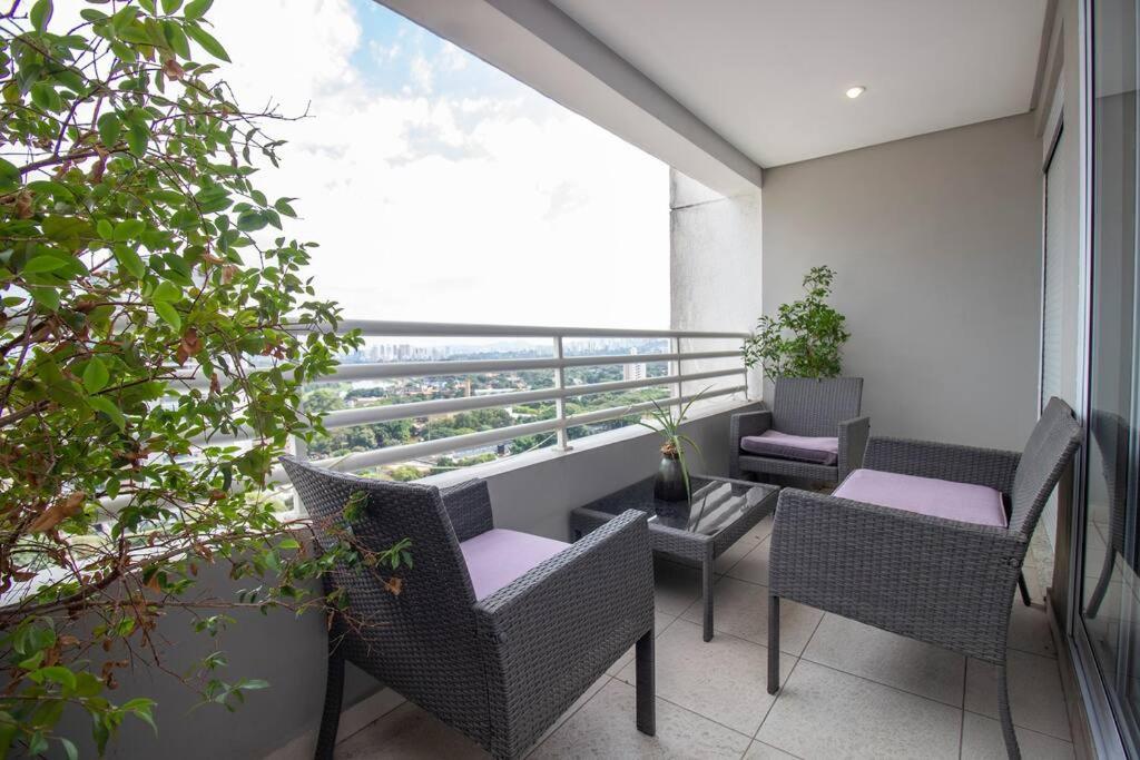 Bhomy Pinheiros Moderno Varanda E Vista Vr166 Sao Paulo Dış mekan fotoğraf